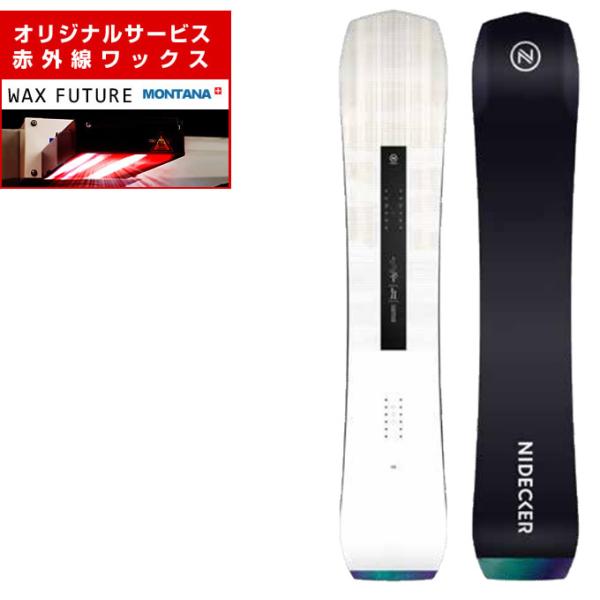 【wax】 ナイデッカー スノーボード 板 メンズ スラスター THRUSTER 2024-2025...