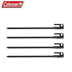 Coleman（コールマン） ペグ 4本セット 20cm スチールソリッドペグ
