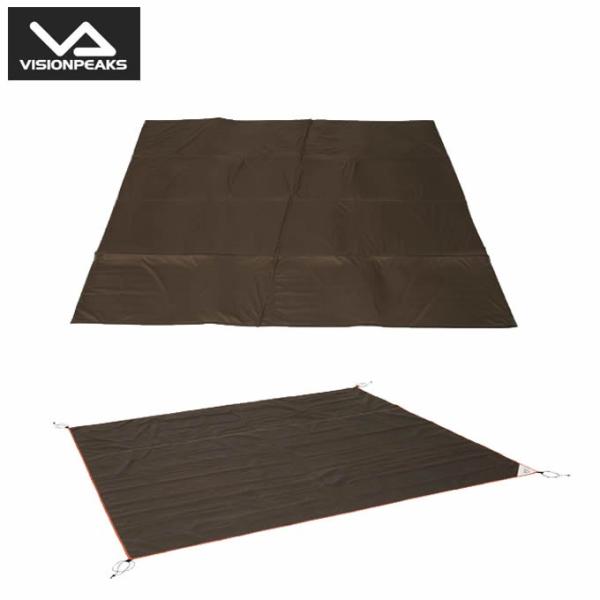ビジョンピークス VISIONPEAKS インナーマットグランドシートセット 2ルームフォールディン...