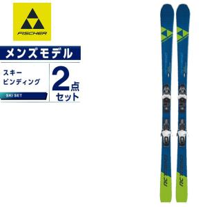 フィッシャー FISCHER スキー板 セット金具付 メンズ スキー板+ビンディング