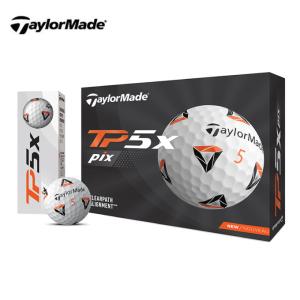 テーラーメイド ゴルフボール 1ダース 12個入 TP5x TP5x Pix 2021 ホワイト TaylorMade 公認球
