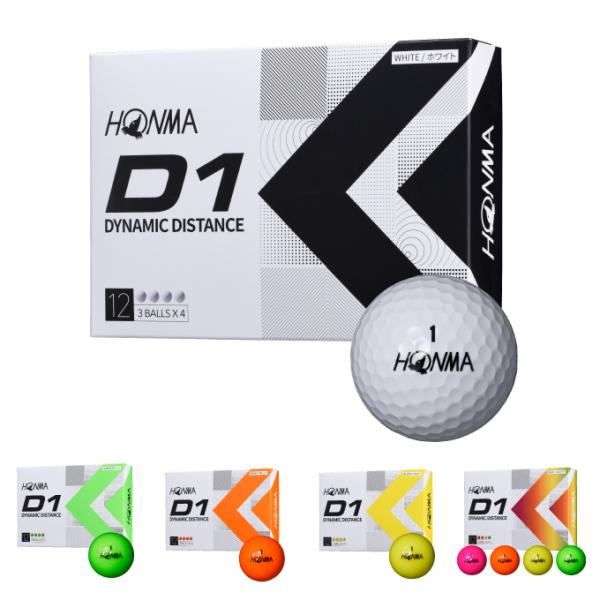 本間ゴルフ HONMA ゴルフボール 3ダース 36個入 D1 BT2201 2022モデル  【送...