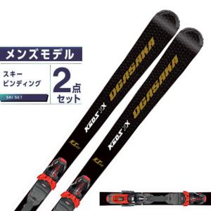 オガサカ OGASAKA スキー板 オールラウンド 2点セット メンズ KS-XX/BK +PRD 12GW スキー板+ビンディング｜himaraya