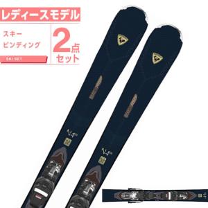 ロシニョール ROSSIGNOL スキー板 オールラウンド 2点セット レディース NOVA 4CA+XPRESS W10GW スキー板+ビンディング｜himaraya