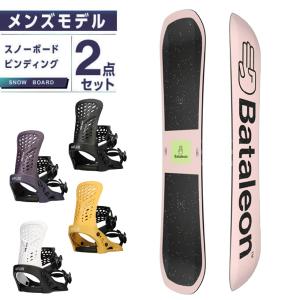 BATALEON スノーボード、 ビンディング、ブーツ付き BATALEON（バタレオン） スノーボード 3点セット メンズ レディース 板