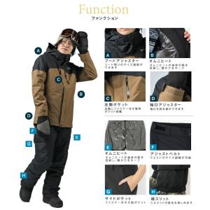 コロンビア スノーボードウェア 上下セット ラストトラックスII