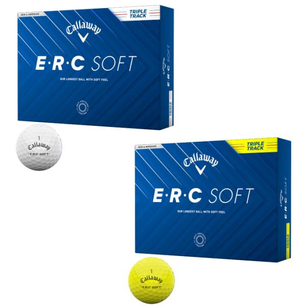キャロウェイ ゴルフボール 1ダース 12個入 E・R・C SOFTボール ERC SOFT 202...