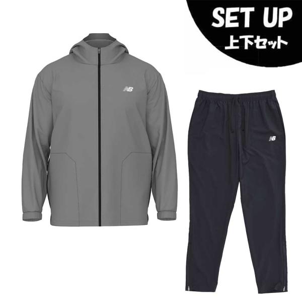 ニューバランス(new balance) ウインドブレーカー 上下セット メンズ Sport ウーブ...