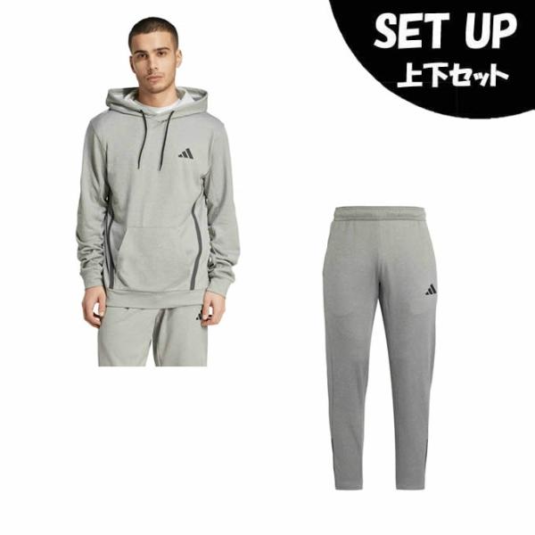 アディダス(adidas) スポーツウェア スウェット 上下セット メンズ M G&amp;G スモールロゴ...