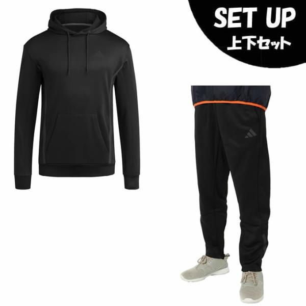 アディダス(adidas) スポーツウェア スウェット 上下セット メンズ ゲーム&amp;ゴー トレーニン...