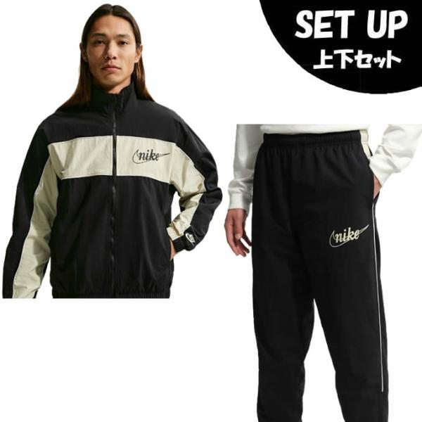 ナイキ(NIKE) ウインドブレーカー 上下セット メンズ CLUB LTWT フードJK CTB+...