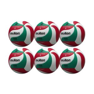 molten モルテン フリスタテック バレーボール 5号球 検定球 6個セット