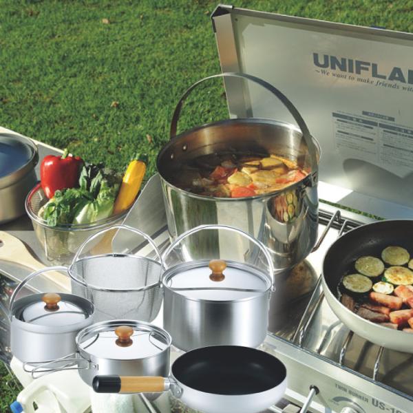 ユニフレーム UNIFLAME クッカー 鍋 フライパン セット fan5 Duo  660256