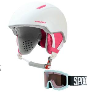 ヘッド HEAD スキー スノーボード ヘルメット ジュニア HELMET+ゴーグル2点セット MAJA+SYP-033-5