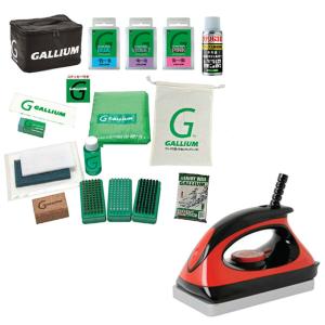 GALLIUM ガリウム　スノーボード　スキー ワクシングアイロン　ワックス多数 GALLIUM（ガリウム） スキー スノーボード ワックスセット 9点