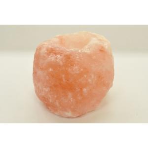 プチ岩塩キャンドルホルダー約600g〜1000g｜himarayaganen