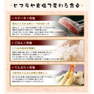 岩塩 ヒマラヤ岩塩 食用ホワイト岩塩標準タイプ...の詳細画像5