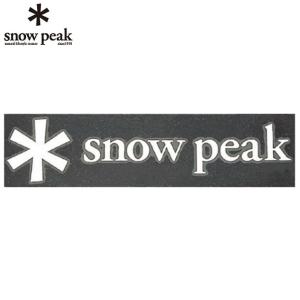 snow peak スノーピーク ロゴステッカー アスタリスクＳ NV-006 【メール便可】 od｜himarayaod