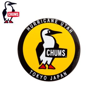 【メール便送料無料】チャムス アウトドアアクセサリーステッカー ラウンドブービーバードCH62-0156 CHUMS