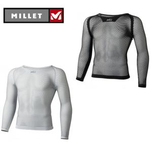 ミレー MILLET アンダーシャツ 長袖 メンズ DRYNAMIC MESH 3/4 SLEEVE CREW MIV01356  【メール便可】 od
