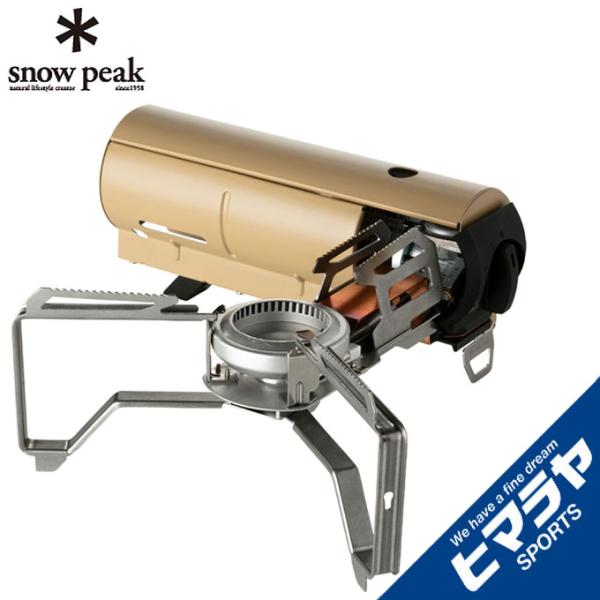 スノーピーク シングルバーナー  HOME&amp;CAMP カーキ GS-600KH snow peak ...