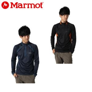 マーモット Marmot  長袖シャツ メンズ ヒートナビメッシュ LS HZ TOMOJB68 od｜himarayaod