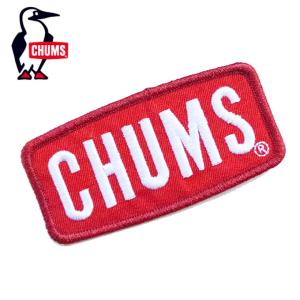 【メール便送料無料】チャムス ワッペン ワッペンチャムスロゴS ステッカー CH62-1471 CHUMS