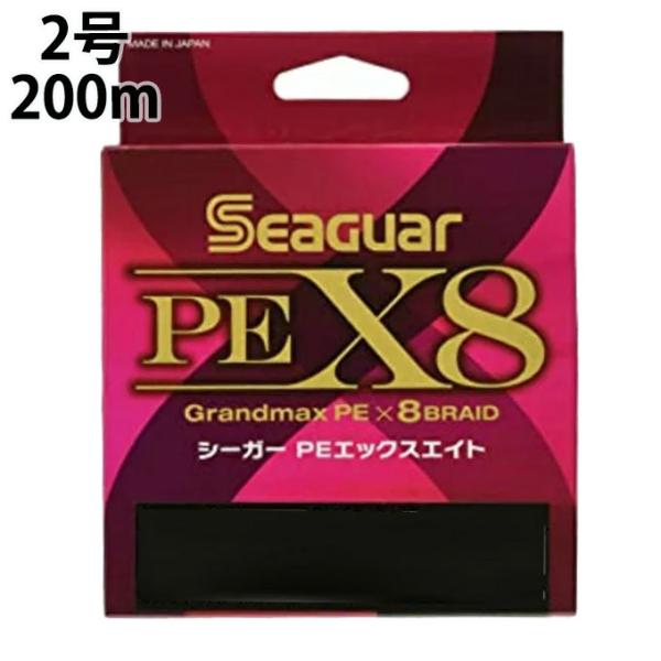 クレハ Kureha シーガー Seaguar ＰＥ Ｘ８ ２００ｍ ２号 ＰＥライン ショアジギン...