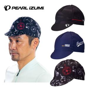 パールイズミ 自転車 帽子 サイクルキャップ プリントサイクルキャップ