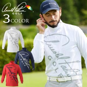 アーノルドパーマー arnold palmer ゴルフウェア 長袖シャツ メンズ ARCHIVEモックネック長袖シャツ AP220202A02 od