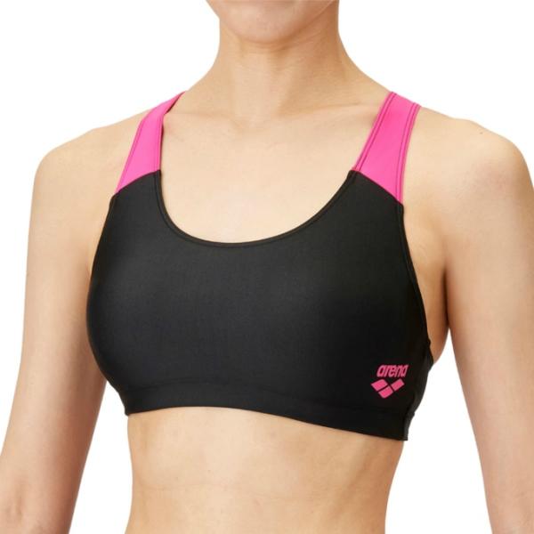 アリーナ arena トレーニング水着 レディース ブラトップ AS5SWM31L-BKPK
