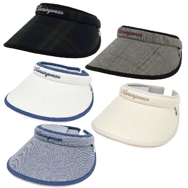 マンシング(Munsingwear) ゴルフ サンバイザー レディース 和紙オックスクリップバイザー...