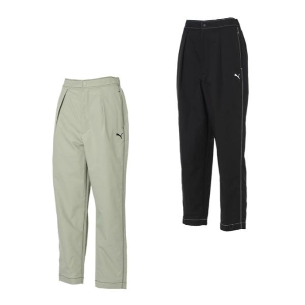 【メール便送料無料】プーマ PUMA ロングパンツ レディース Ｌ ＡＵＴＵＭＮ ステッチウーブンＰ...