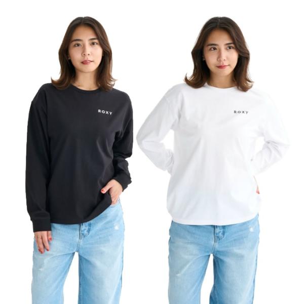 【メール便送料無料】ロキシー(ROXY) Tシャツ 長袖 レディース HISTORICALロゴ L ...
