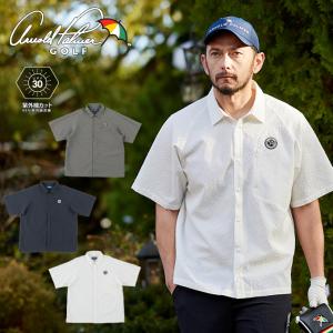 アーノルドパーマー arnold palmer ゴルフウェア 半袖シャツ メンズ サッカーフルオープン半袖シャツ AP220101F05 【2026年春夏モデル】 od