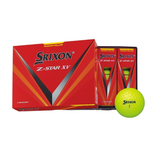 スリクソン(SRIXON) ゴルフボール 1ダース 12個入り Ｚ−ＳＴＡＲ　ＸＶ　３Ｐ ＹＥ od
