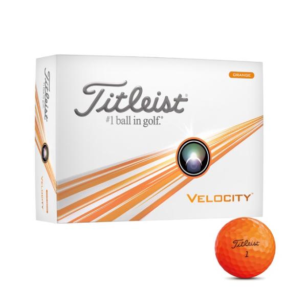 タイトリスト(Titleist) ベロシティ VELOCITY 2024 ゴルフボール 1ダース 1...