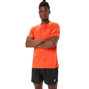 アシックス ランニングウェア Tシャツ 半袖 メンズ ランニングICON半袖シャツ 2011C836-600 asics run【メール便可】｜himarayarunning