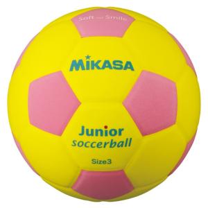 ミカサ MIKASA サッカーボール 3号 スマイルサッカー軽量3号 SF3J-YP sc｜himarayasc