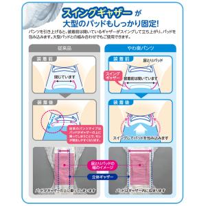大人用紙おむつ 白十字 サルバ うす型やわ楽パ...の詳細画像3