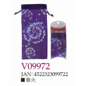 ささえ京友禅 「華火」収納袋 （四つ折杖用：V84型）