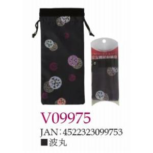 ささえ京友禅 「波丸」収納袋 （四つ折杖用：V84型）