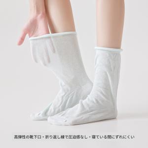睡眠ソックス 就寝用ソックス 靴下 おやすみソ...の詳細画像2