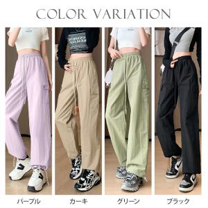 カーゴパンツ レディース ミリタリーパンツ カ...の詳細画像1