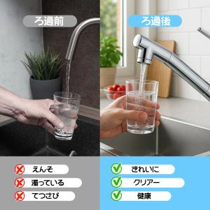 【送料無料】新品浄水器 カートリッジ互換JC0...の詳細画像2