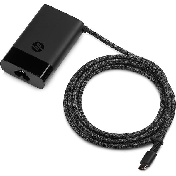 【送料無料】新品 HP 65W USB-C ラップトップチャージャー ACアダプター 型番:TPN-...
