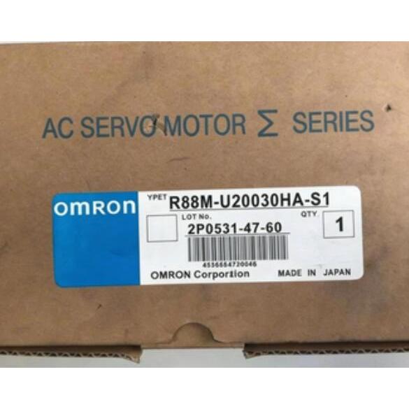 【新品★送料無料】 OMRON サーボモーター R88M-U20030HA-S1 【6ヶ月保証】