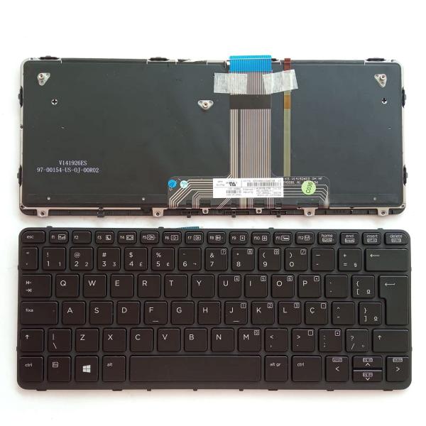 [BR]COMPAQ PRO X2 612 G1 適用 外国語ノートパソコンキーボード HPノートパ...