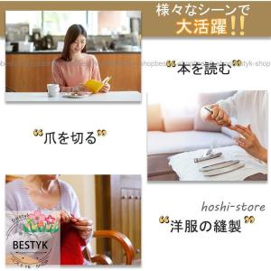 老眼鏡 メガネ型ルーぺ 丸型拡大鏡 ルーペ 1...の詳細画像5
