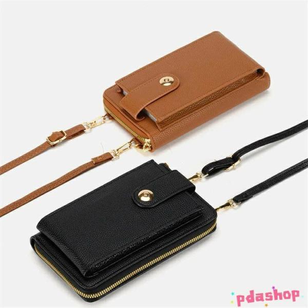 スマホ ショルダー ポーチ レディース スマホポシェット ショルダーバッグ レザー スマホポーチ 携...